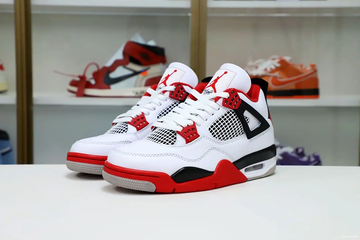 RETRO 4 RED' 'FIRE JORDAN 2012 Kimikick AIR 0728